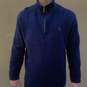 Navy Polo by Ralph Lauren quarter-zip